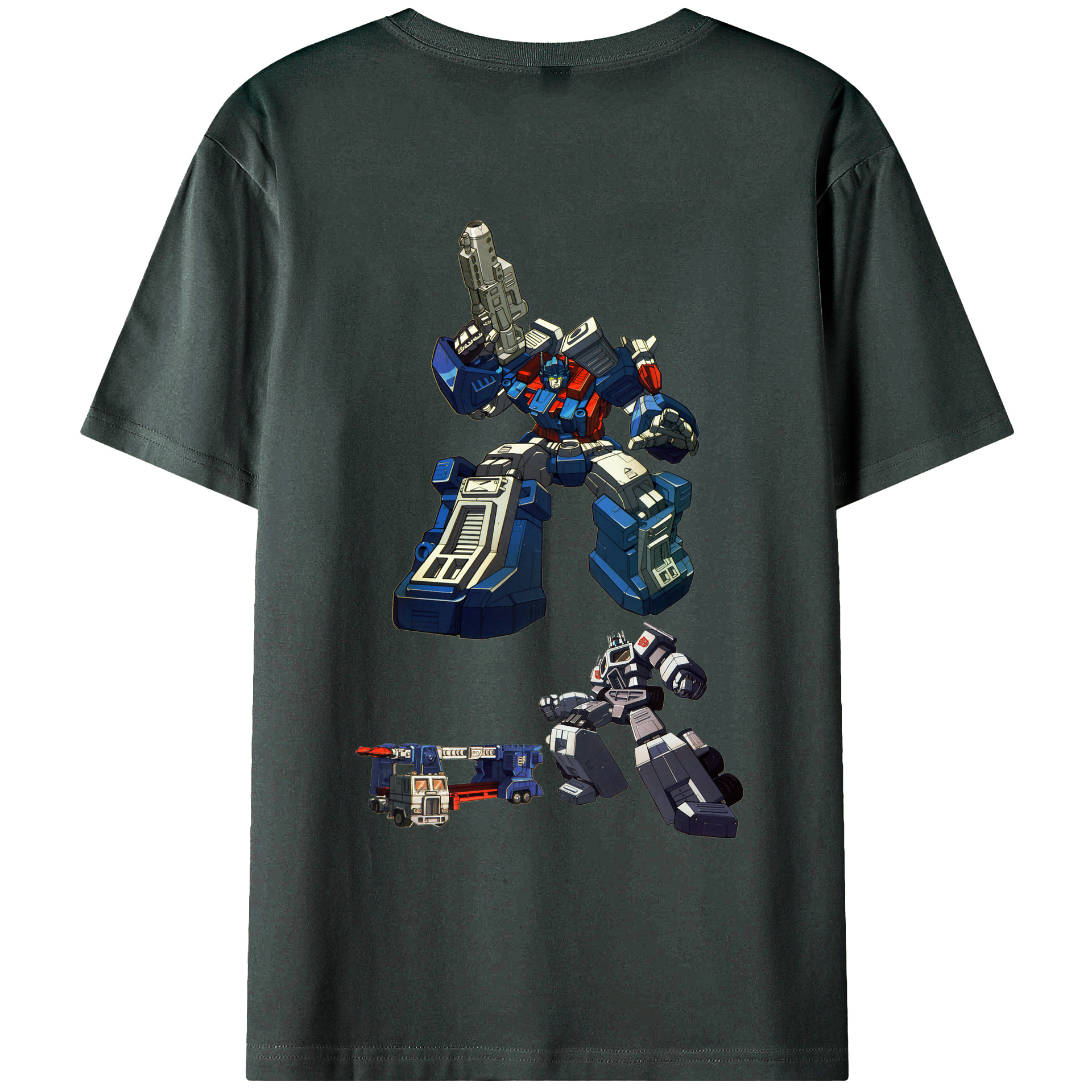 （画像用）  綿100％ メンズ半袖Tシャツ（バックプリント） 通気性